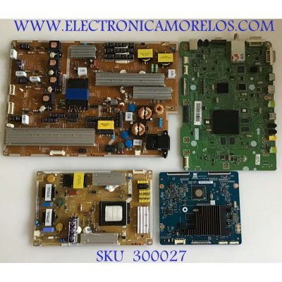 KIT DE TARJETAS PARA TV SAMSUNG / MAIN BN94-05959D / BN41-01835A / FUENTE BN44-00544A /  ME65_CHS / T-CON 5565T04C01 / T650HVN03.0 / SUB FUENTE BN44-00553A / IP-76190A / PANEL FE650DSA-V2 / MODELO LH65MEBPLGA / ZA AH01